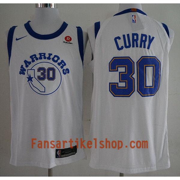 NBA Golden State Warriors Trikot Stephen Curry 30 Nike 2017-18 Weiß II Swingman - Herren NBA Golden State Warriors Trikot Stephen Curry 30 Nike 2017-18 Weiß II Swingman - Herren